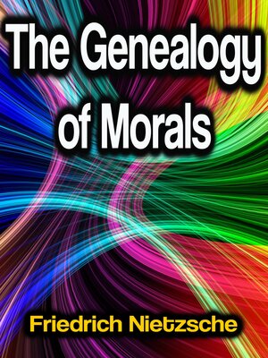 cover image of The Genealogy of Morals